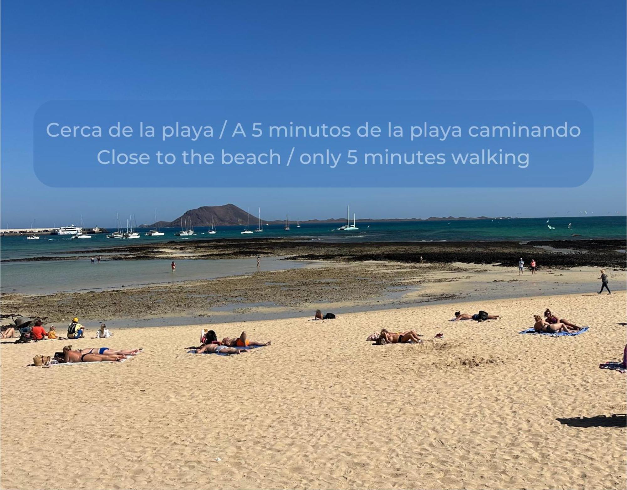 Tutti Frutti Con Piscina, Terraza Soleada Privada, Primera Planta Y Wi-Fi Corralejo Luaran gambar