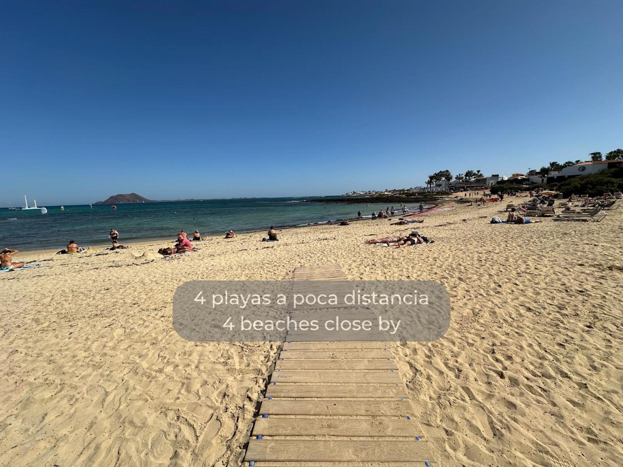 Tutti Frutti Con Piscina, Terraza Soleada Privada, Primera Planta Y Wi-Fi Corralejo Luaran gambar